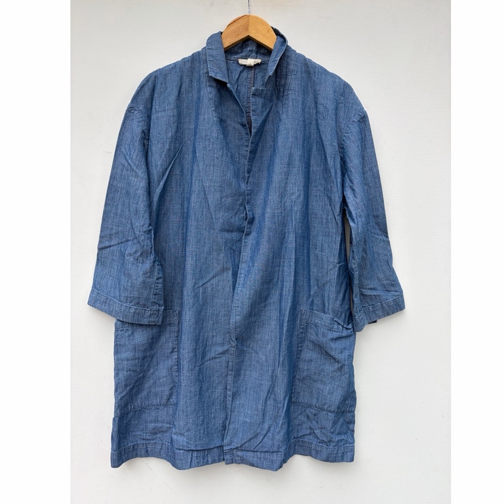Eileen Fisher Chambray Jacket
